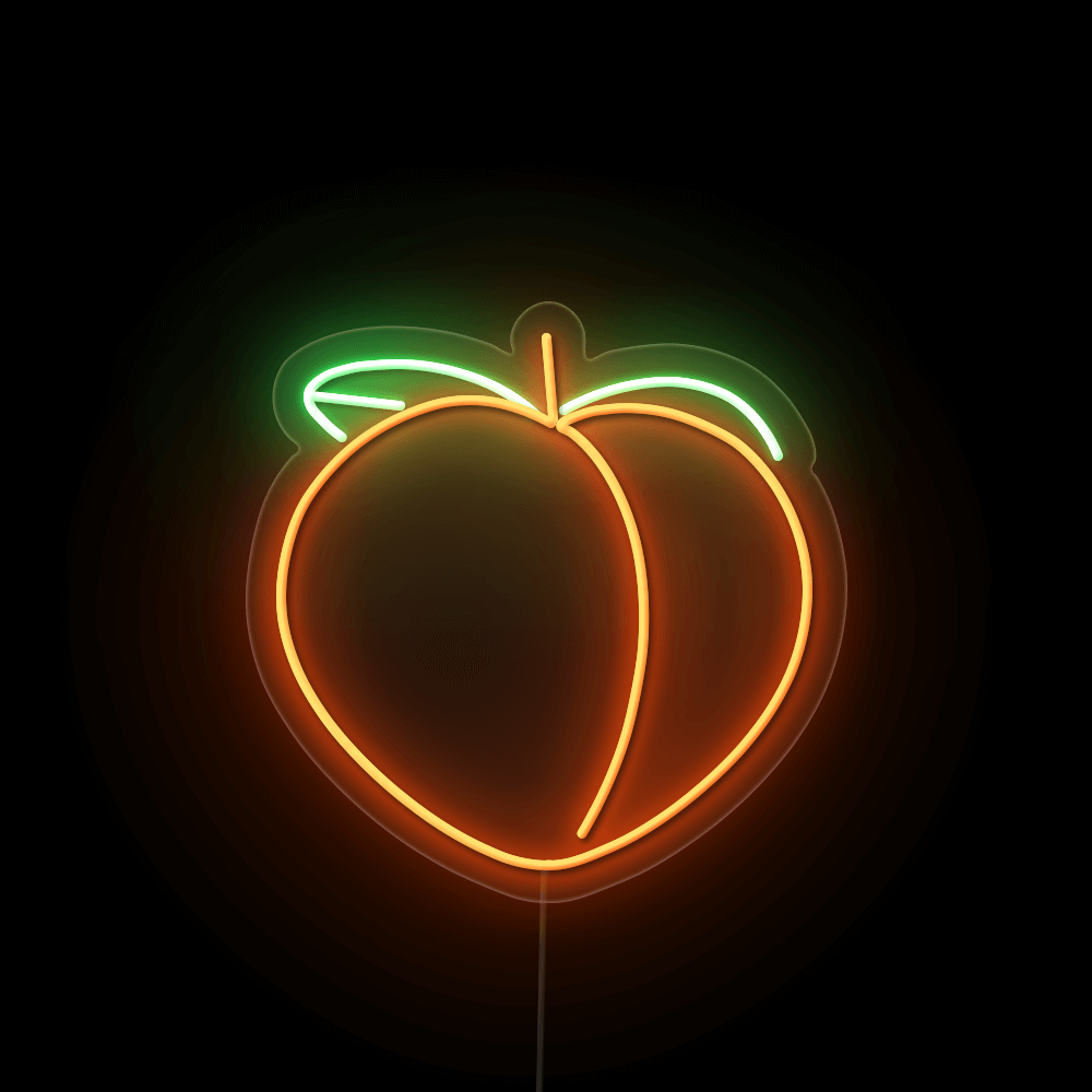 Just Peachy - LED neon sign - StreetLyte