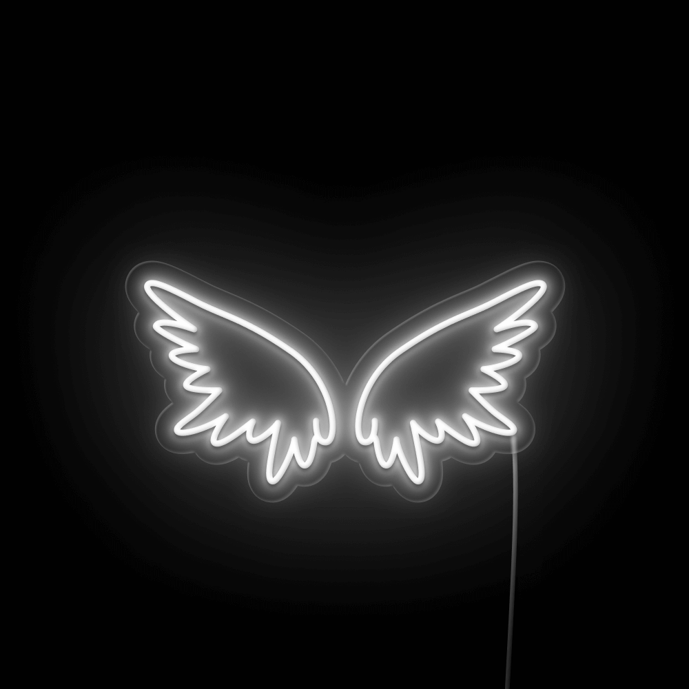 Angel Wings Neon Sign - StreetLyte