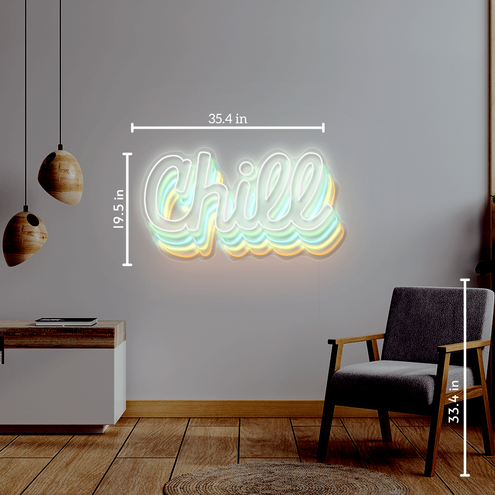 Chill Out - LED Neon Sign - StreetLyte