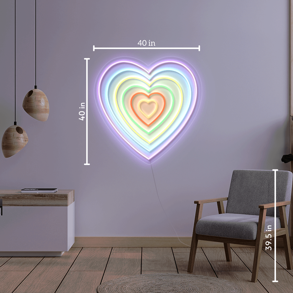 Unlimited Heart - LED neon sign - StreetLyte